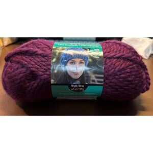 Loops & Threads Cozy Wool One Ball Clematis Yarn 90 Yards